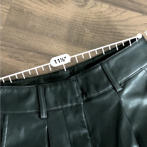 Nasty Gal Faux Leather Straight Leg Pants - Picture 5 of 7